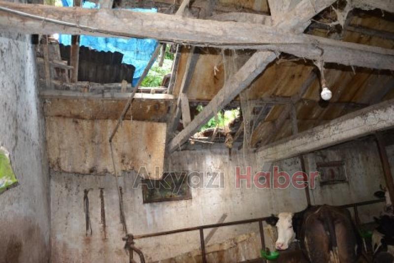 Patlamada evler hasar gördü