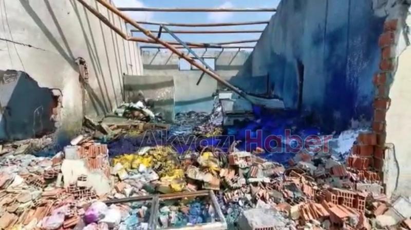 Fabrikadan geriye bunlar kaldı