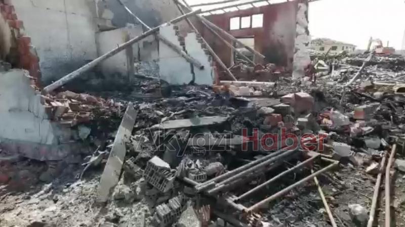 Fabrikadan geriye bunlar kaldı