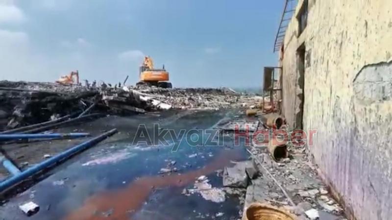 Fabrikadan geriye bunlar kaldı