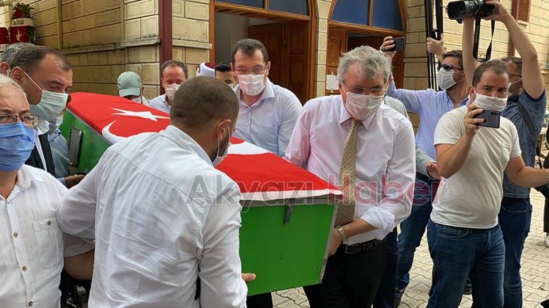 Patlamada ölen 3 çocuk babası toprağa verildi