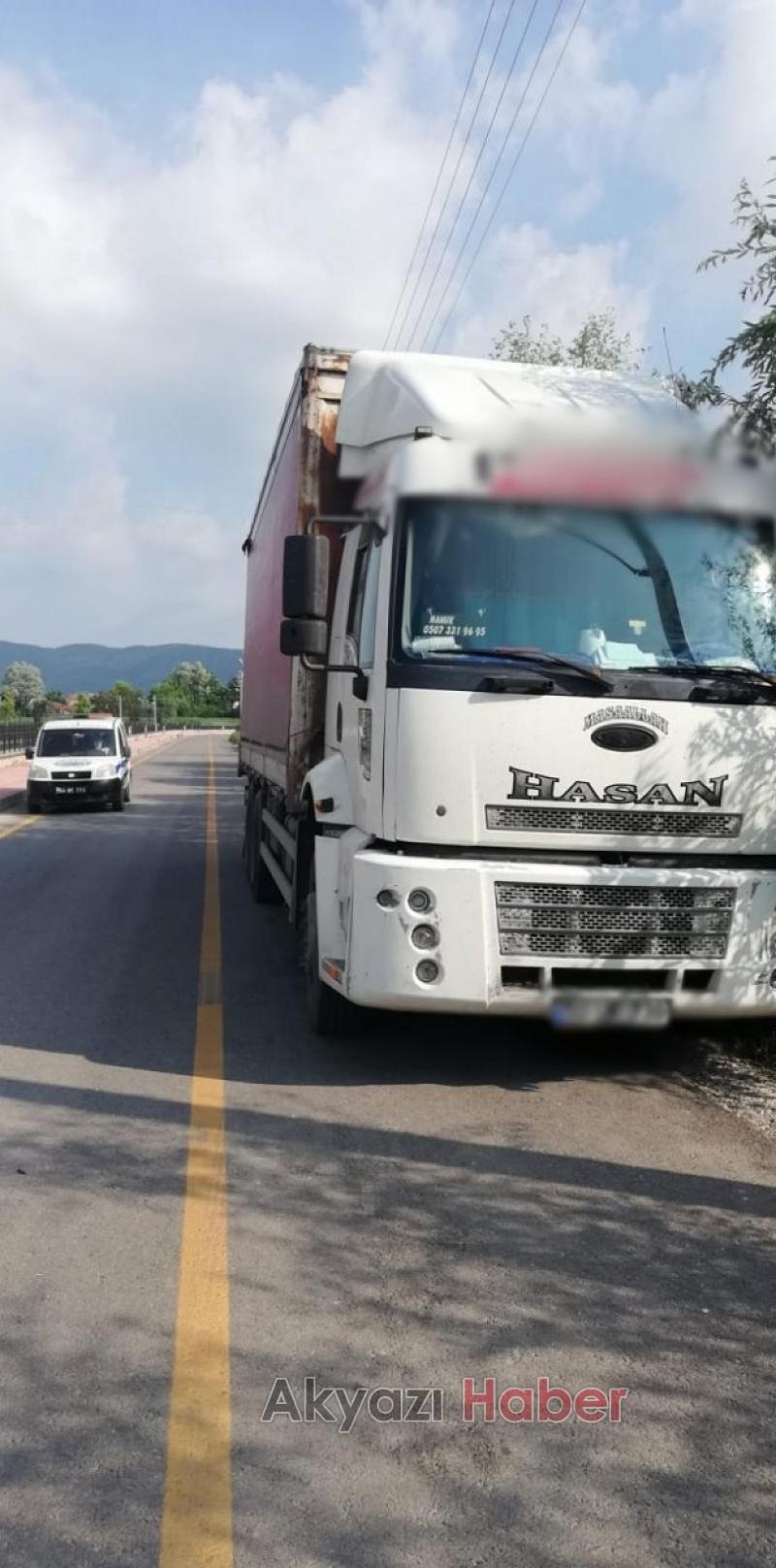 Tır ve kaldırıma bırakılan araçra ceza yağdı