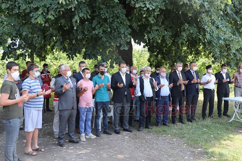 Akyazı'daki evinde helallik alındı