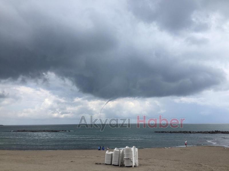 Karasu'da hortum paniği