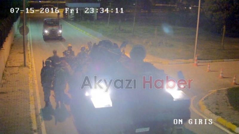 Hain darbe girişimi gecesi Sakaryada yaşananlar