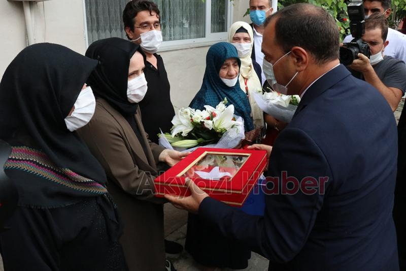 15 Temmuz şehidi mezarı başında anıldı
