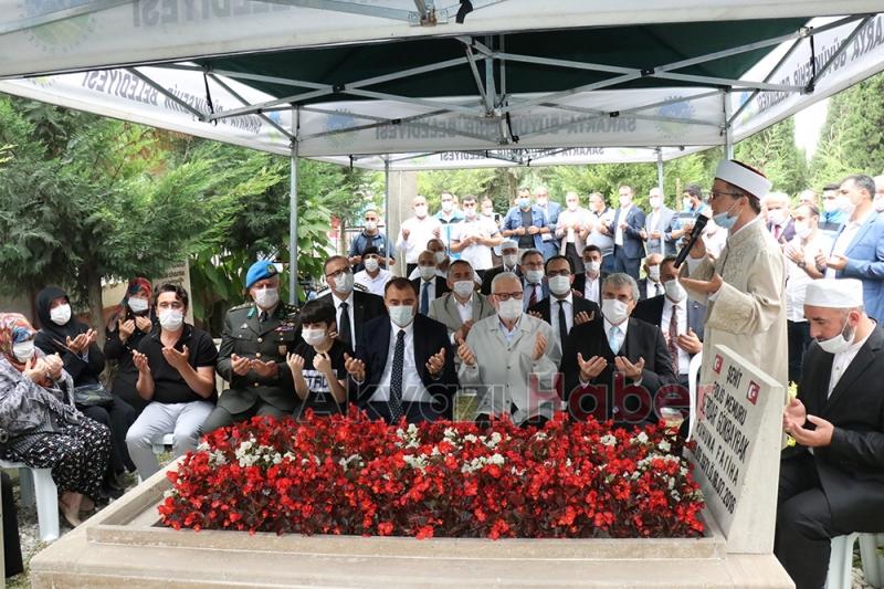 15 Temmuz şehidi mezarı başında anıldı