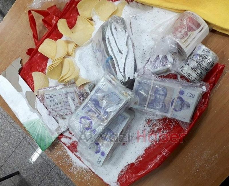 Gurbetçi Sırp sınırında 100 bin sterlin yakalattı
