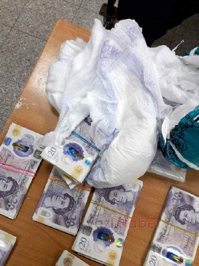 Gurbetçi Sırp sınırında 100 bin sterlin yakalattı