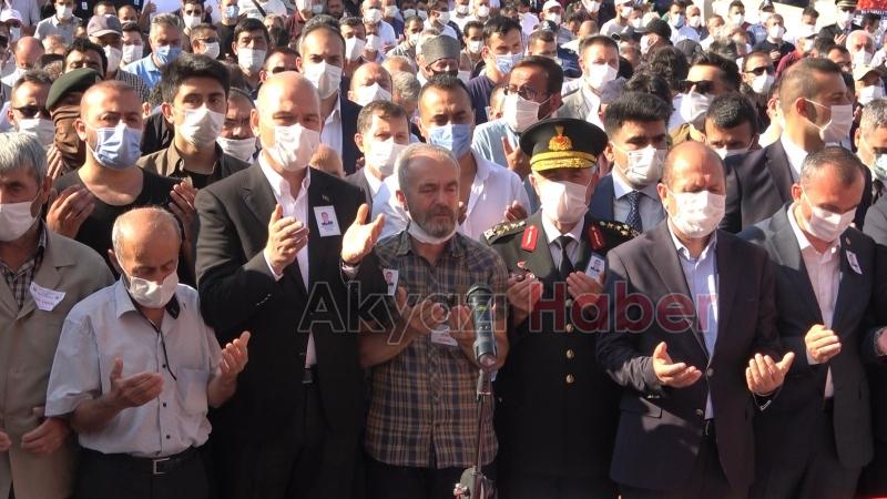 Akyazı'nın damadı şehit pilot son yolculuğuna uğurlandı