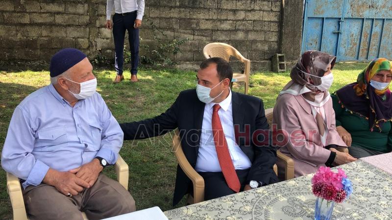 Şehit ailesini ziyaret ettiler