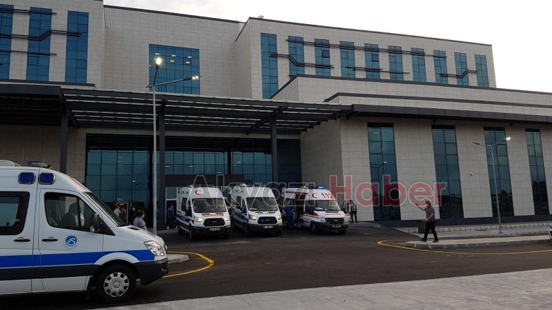 Yeni hastaneye ilk hasta kabulü yapıldı