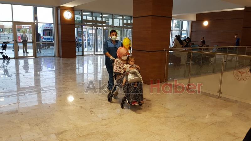 Yeni hastaneye ilk hasta kabulü yapıldı