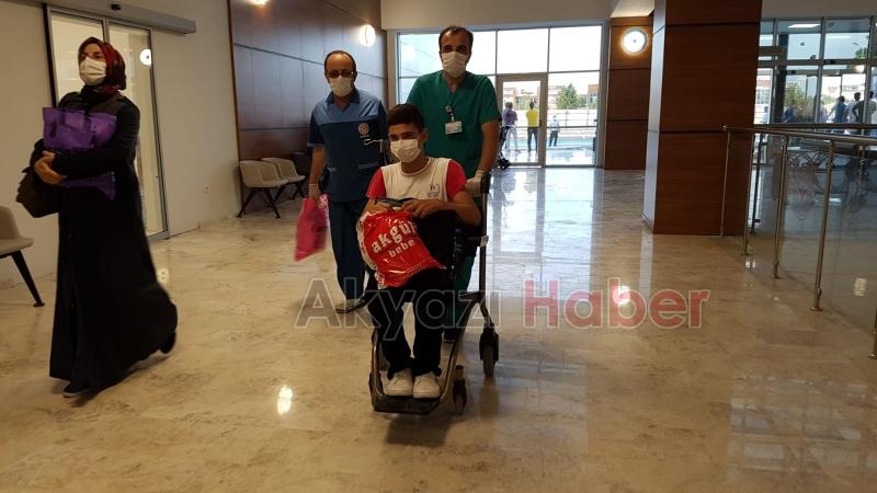 Yeni hastaneye ilk hasta kabulü yapıldı