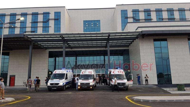 Yeni hastaneye ilk hasta kabulü yapıldı