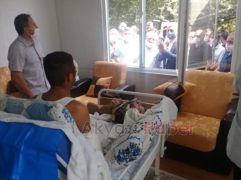 Korkunç patlamada bacaklarını kaybetmişti, taburcu oldu