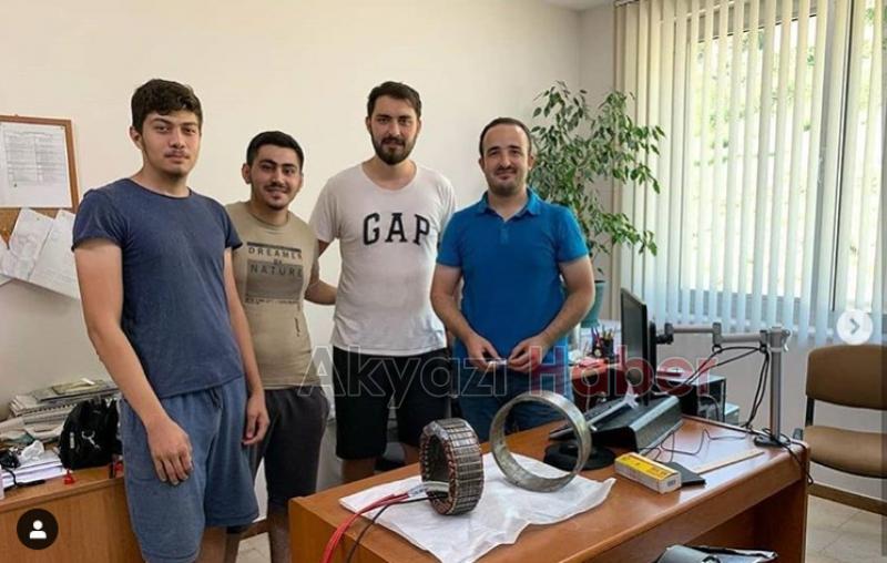 SUBÜnün elektrik aracının testi Akyazı'da yapıldı