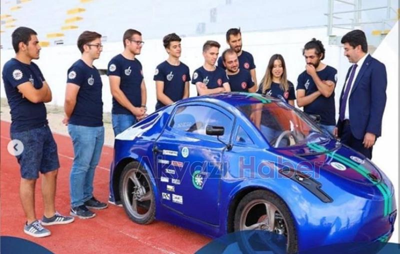 SUBÜnün elektrik aracının testi Akyazı'da yapıldı