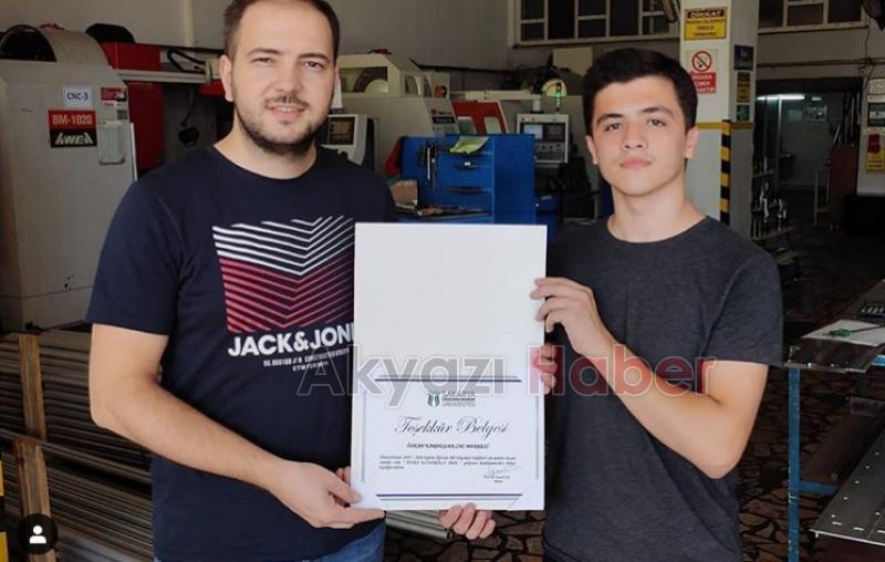 SUBÜnün elektrik aracının testi Akyazı'da yapıldı