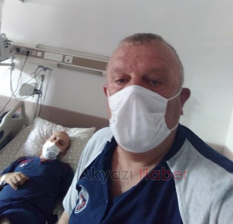 Oğluna böbreğini bağışladı