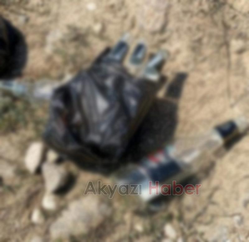 Çevreyi kirletenlere kızdı kepçeyle yolu kapattı