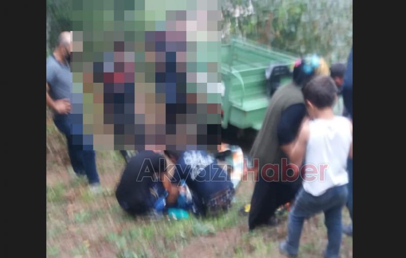 Akyazı'da pat pat kazası