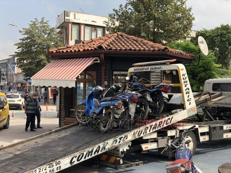 Jandarmadan kaçıp pasaja böyle daldı