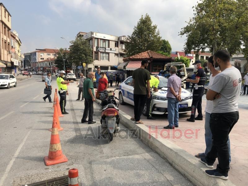 Jandarmadan kaçıp pasaja böyle daldı