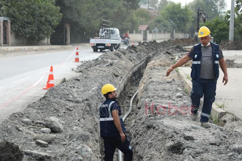 Vakıf Mahallesine 7 kilometrelik içmesuyu hattı