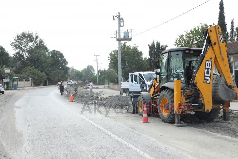Vakıf Mahallesine 7 kilometrelik içmesuyu hattı