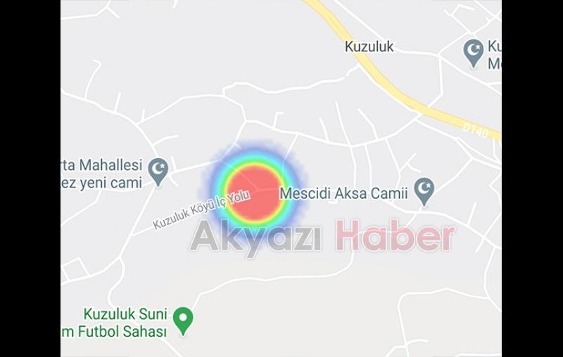 Akyazının koronavirüs haritasında son durum