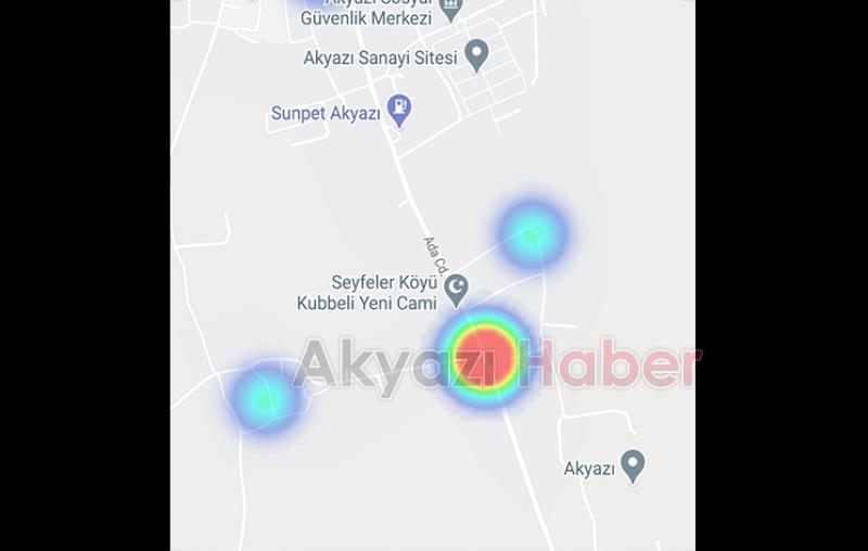 Akyazının koronavirüs haritasında son durum