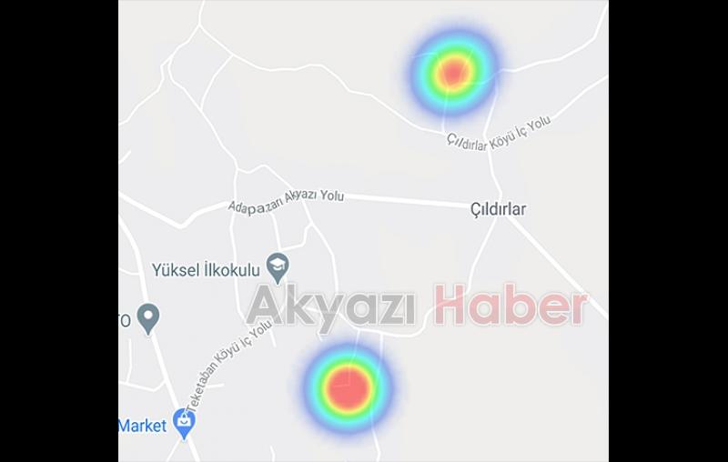 Akyazının koronavirüs haritasında son durum