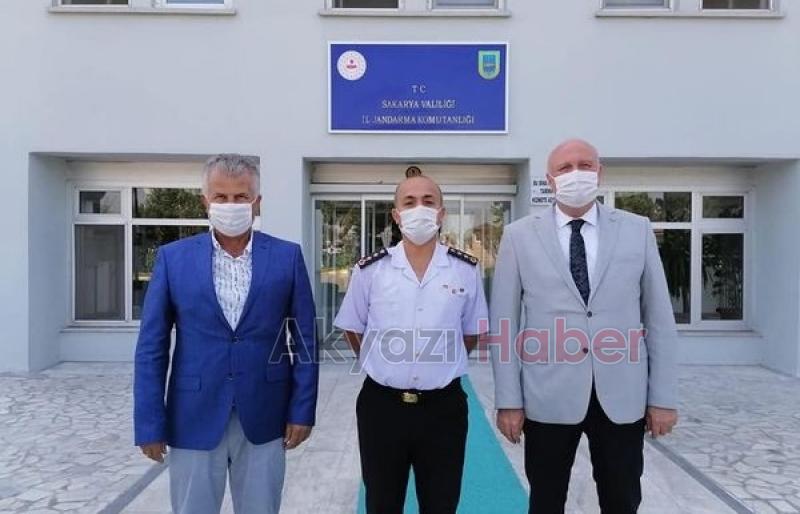 Bayraktar'dan İl Jandarma Komutanı'na hayırlı olsun ziyareti
