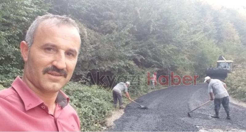 Merkez Yeniköy'de yama çalışması