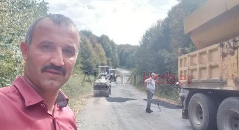 Merkez Yeniköy'de yama çalışması