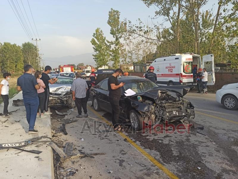 Batakköy'de feci kaza