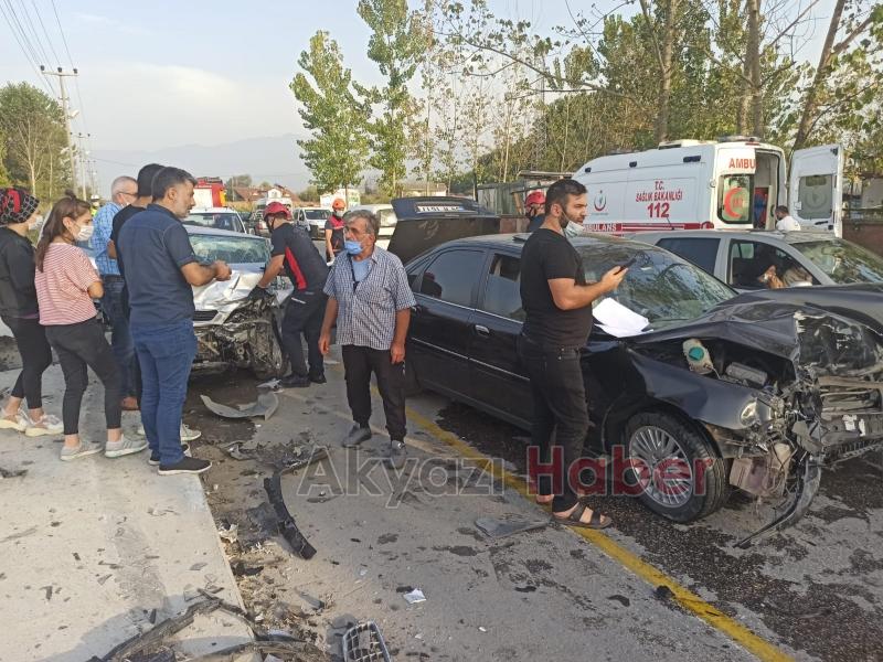 Batakköy'de feci kaza