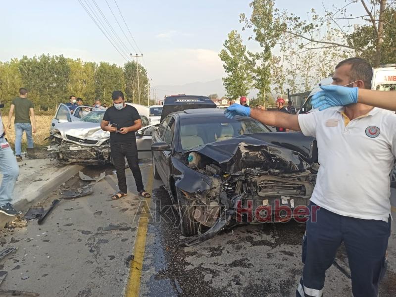 Batakköy'de feci kaza
