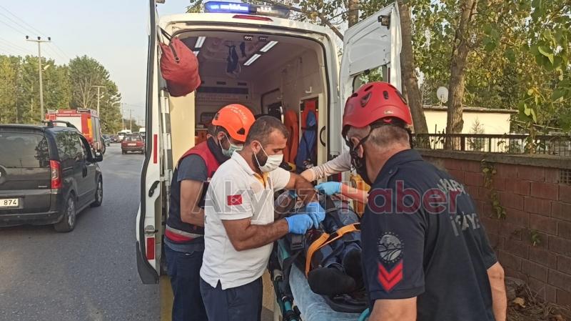 Batakköy'de feci kaza