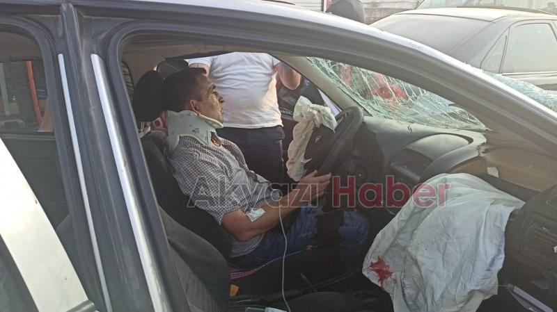 Batakköy'de feci kaza