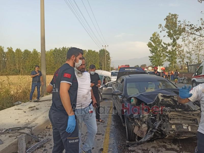 Batakköy'de feci kaza