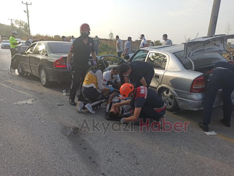 Batakköy'de feci kaza