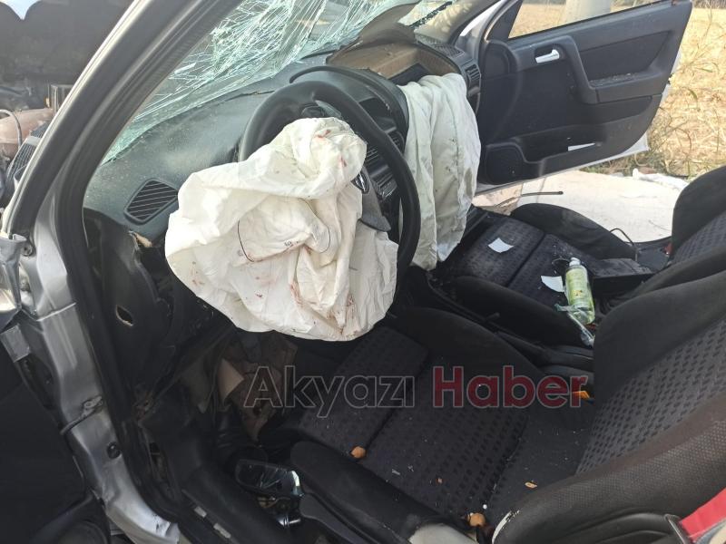 Batakköy'de feci kaza