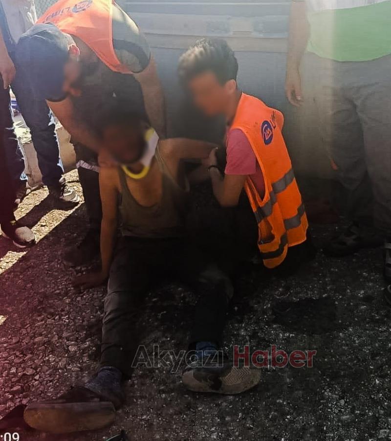 Silindir üzerinden geçti