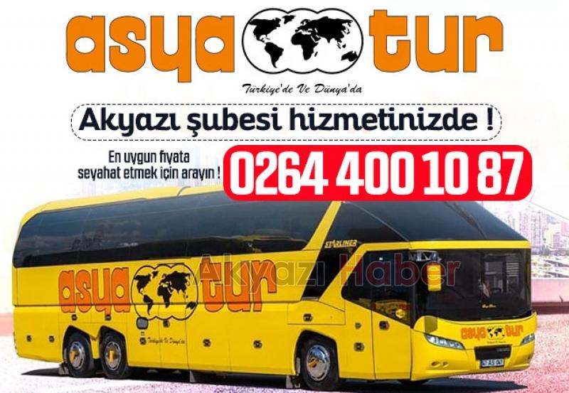 ASYA TUR Türkiyenin her yerine Akyazıdan seferlerimiz başladı 
