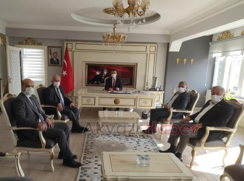 MHP'den Kaymakam ve AZO'ya ziyaret