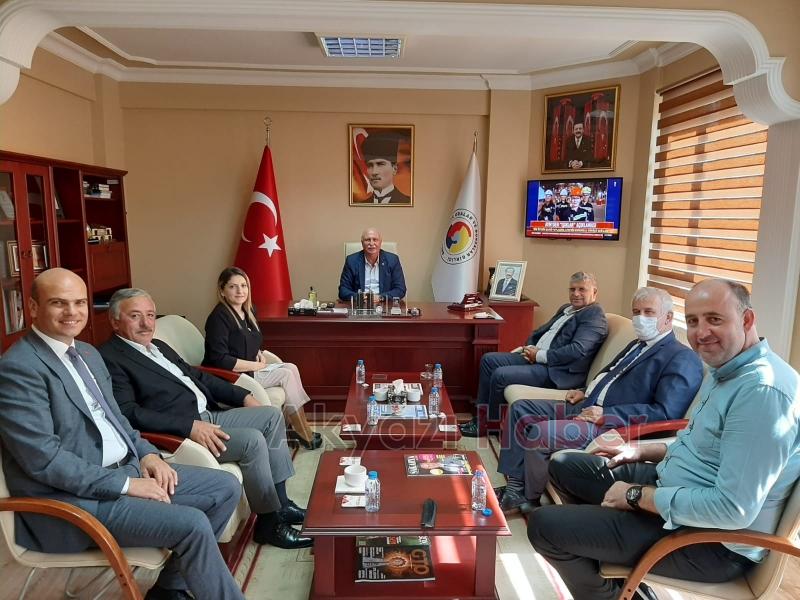 MHP'den Kaymakam ve AZO'ya ziyaret