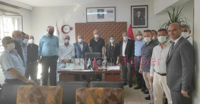 MHP'den Kaymakam ve AZO'ya ziyaret