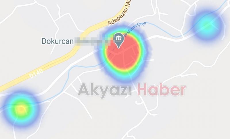 Vakaların arttığı Akyazı'da korona haritasında son durum